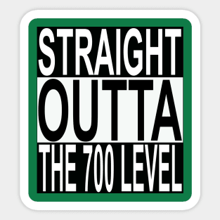 Philadelphia Eagles - Straight Outta The 700 Level Shirt Sticker